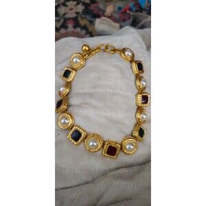 Vintage Anne Klein Chunky Necklace